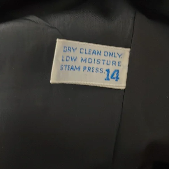 Mark Shale Union Made Vintage Navy Jacket size 14 - Picture 10 of 11